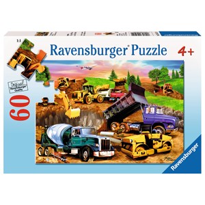 Ravensburger (09525) - Michael Searle: "Construction Crowd" - 60 brikker puslespil