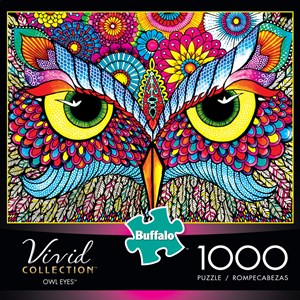 Buffalo Games (11706) - "Owl Eyes" - 1000 brikker puslespil