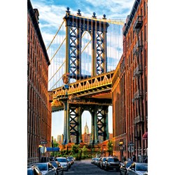 Educa (17100) - "Manhattan Bridge, New York" - 1000 brikker puslespil