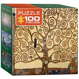 Eurographics (8104-6059) - Gustav Klimt: "Tree of Life" - 100 brikker puslespil