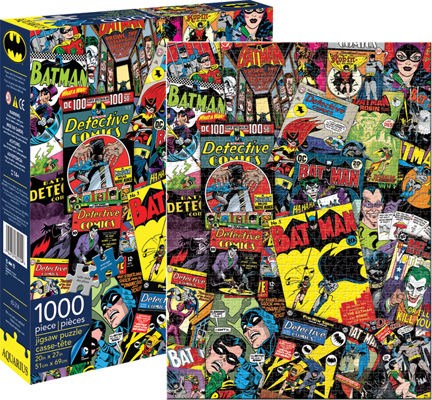 Aquarius (65214) - "DC Batman Collage" - 1000 brikker puslespil