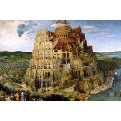Piatnik (563942) - Pieter Brueghel the Elder: "Babelstårnet" - 1000 brikker puslespil