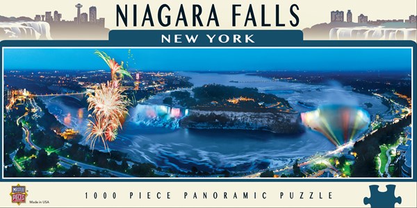 MasterPieces (71584) - "Niagara Falls" - 1000 brikker puslespil
