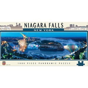 MasterPieces (71584) - "Niagara Falls" - 1000 brikker puslespil