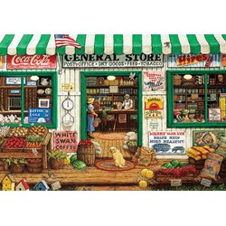 MasterPieces (71550) - Janet Kruskamp: "General Store" - 1000 brikker puslespil