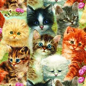 SunsOut (37116) - Greg Giordano: "A Pile of Kittens" - 1000 brikker puslespil
