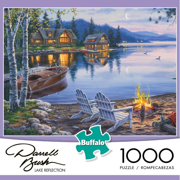 Buffalo Games (11239) - Darrell Bush: "Lake Reflection" - 1000 brikker puslespil