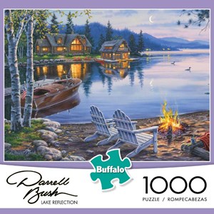 Buffalo Games (11239) - Darrell Bush: "Lake Reflection" - 1000 brikker puslespil