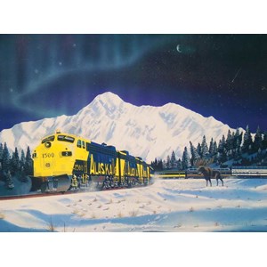 SunsOut (21343) - Robert West: "Alaskan Memories" - 1000 brikker puslespil