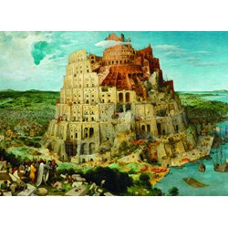 Eurographics (6000-0837) - Pieter Brueghel the Elder: "The Tower of Babel" - 1000 brikker puslespil
