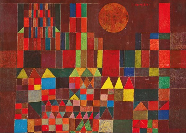 Piatnik (546440) - Paul Klee: "Castle and Sun" - 1000 brikker puslespil