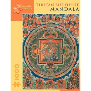 Pomegranate (AA257) - "Tibetan Buddhist Mandala" - 1000 brikker puslespil
