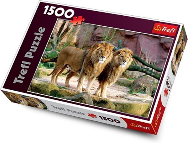 Trefl (260885) - "Lions" - 1500 brikker puslespil