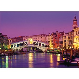 Clementoni (39068) - "Rialto Bridge Venice" - 1000 brikker puslespil
