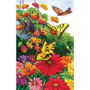 SunsOut (62940) - Nancy Wernersbach: "A Garden of Butterflies" - 1000 brikker puslespil