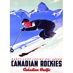 Eurographics (6000-0326) - "Banff and Lake Louise Ski Areas" - 1000 brikker puslespil