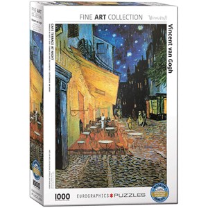 Eurographics (6000-2143) - Vincent van Gogh: "Cafe at Night" - 1000 brikker puslespil