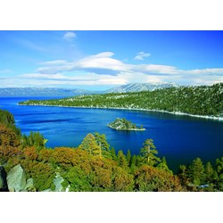 Eurographics (6000-0549) - "Emerald Bay, Lake Tahoe, CA" - 1000 brikker puslespil