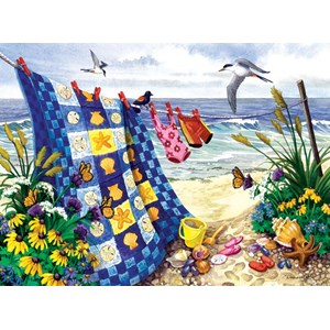 SunsOut (62956) - Nancy Wernersbach: "Seaside Summer" - 500 brikker puslespil