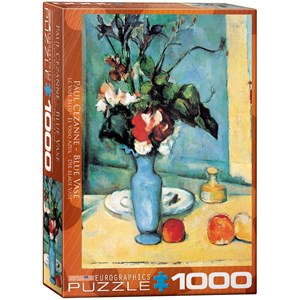 Eurographics (6000-3802) - Paul Cezanne: "Blue Vase" - 1000 brikker puslespil