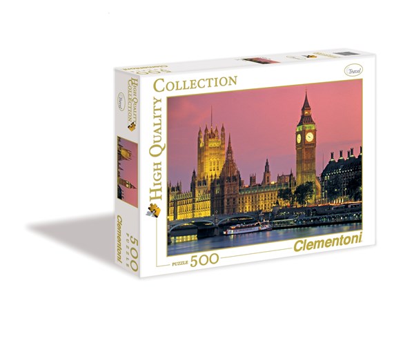 Clementoni (30378) - "London" - 500 brikker puslespil