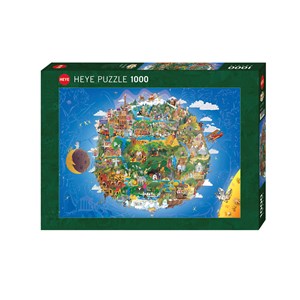 Heye (29521) - "The Earth" - 1000 brikker puslespil