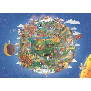 Heye (29521) - "The Earth" - 1000 brikker puslespil