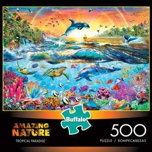 Buffalo Games (3771) - Adrian Chesterman: "Tropical Paradise (Amazing Nature)" - 500 brikker puslespil