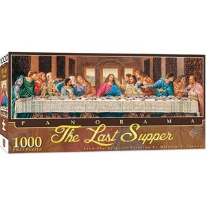 MasterPieces (71372) - William Terney: "The Last Supper" - 1000 brikker puslespil
