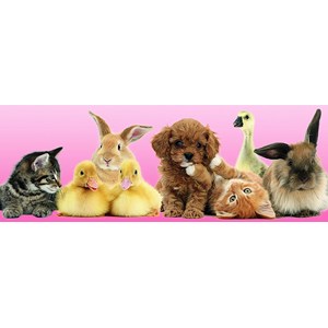 Ravensburger (14801) - "Animal Friends" - 500 brikker puslespil