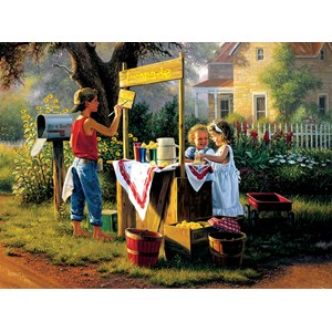 SunsOut (53013) - Mark Keathley: "Open for Business" - 1000 brikker puslespil