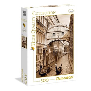 Clementoni (35005) - "Venice" - 500 brikker puslespil