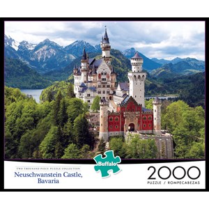 Buffalo Games (2042) - "Schloss Neuschwanstein" - 2000 brikker puslespil