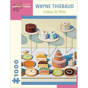 Pomegranate (AA834) - Wayne Thiebaud: "Cakes & Pies" - 1000 brikker puslespil