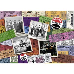 Ravensburger (19751) - "Beatles: Tickets" - 1000 brikker puslespil