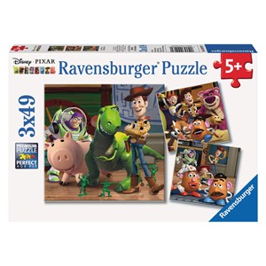 Ravensburger (09297) - "Woody & Rex, Toy Story 3" - 49 brikker puslespil