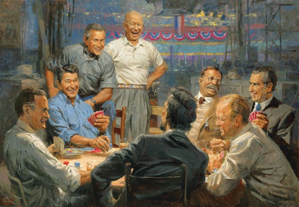 SunsOut (19387) - Andy Thomas: "Grand Ol' Gang" - 500 brikker puslespil