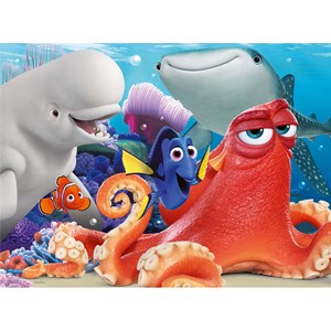 Ravensburger (10875) - "Finding Dory: Adventure is Brewing" - 100 brikker puslespil
