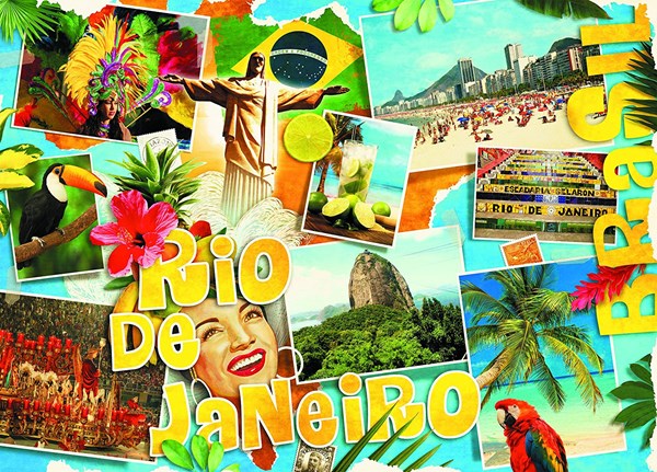 Schmidt Spiele (58185) - "Rio De Janeiro" - 3000 brikker puslespil