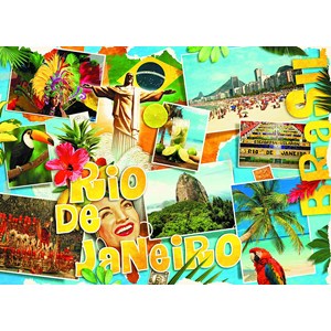 Schmidt Spiele (58185) - "Rio De Janeiro" - 3000 brikker puslespil