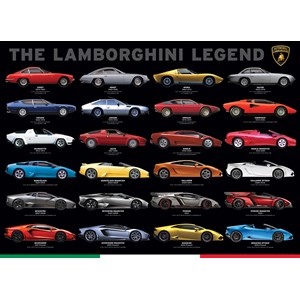 Eurographics (6000-0822) - "Lamborghini Legend" - 1000 brikker puslespil