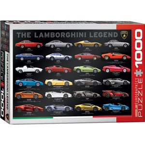 Eurographics (6000-0822) - "Lamborghini Legend" - 1000 brikker puslespil