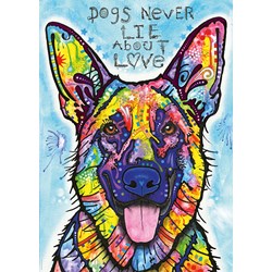 Heye (29732) - "Dogs Never Lie" - 1000 brikker puslespil