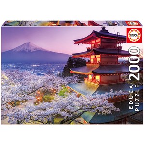 Educa (16775) - "Mount Fuji, Japan" - 2000 brikker puslespil