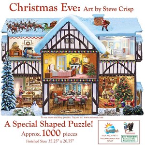 SunsOut (95971) - Steve Crisp: "Christmas Eve" - 1000 brikker puslespil