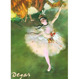 Eurographics (6000-2033) - Edgar Degas: "The Star (Dancer on Stage)" - 1000 brikker puslespil