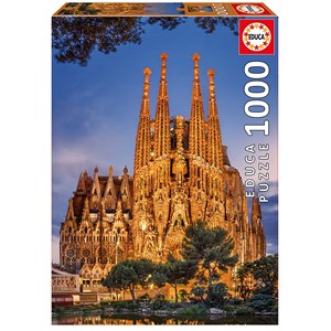 Educa (17097) - "Sagrada Familia" - 1000 brikker puslespil