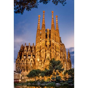 Educa (17097) - "Sagrada Familia" - 1000 brikker puslespil