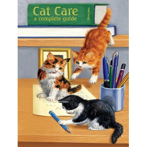 SunsOut (51476) - Sarah Adams: "Cat Care" - 500 brikker puslespil