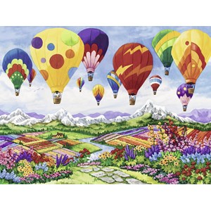 Ravensburger (16347) - Nancy Wernersbach: "Spring is in the Air" - 1500 brikker puslespil
